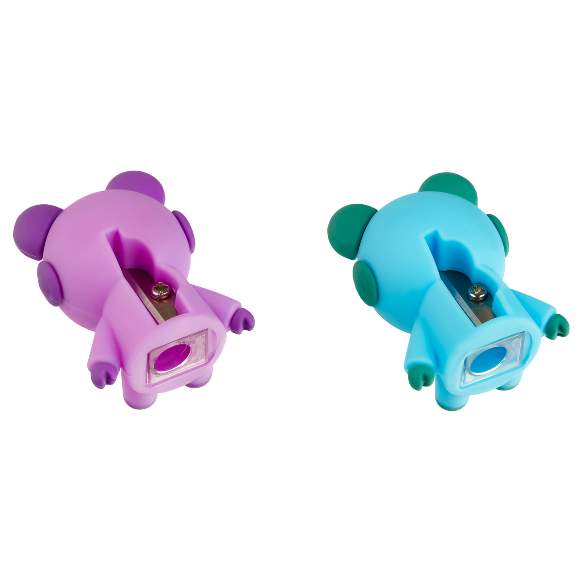 

Точилка Meshu Cute bear пластиковая 1 отверстие 1 шт. цвет в ассортименте