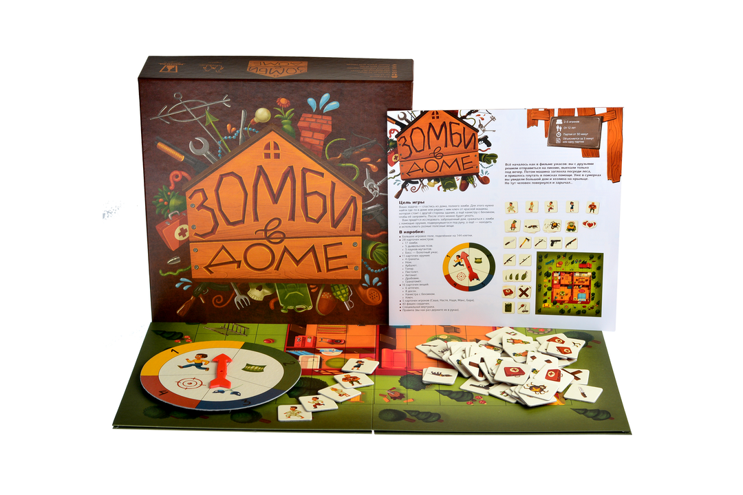 

Настольная игра Hobby World Зомби в доме