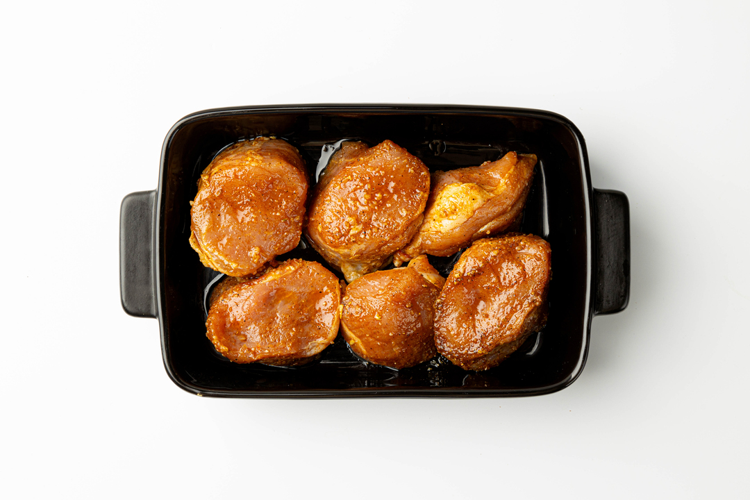 

Медальоны свиной вырезки в маринаде вес