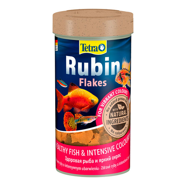 Tetra Tetra Rubin Flakes корм в виде хлопьев для усиления окраски рыб 250 мл