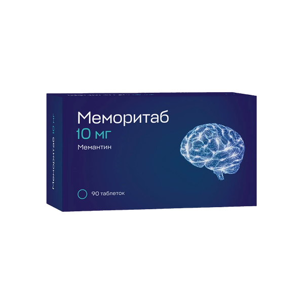 Меморитаб таблетки диспергируемые 10 мг 90 шт