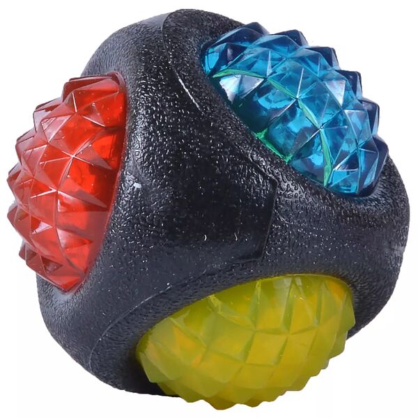 Игрушка Nunbell Мяч-Светофор мигающий 7 см д/соб