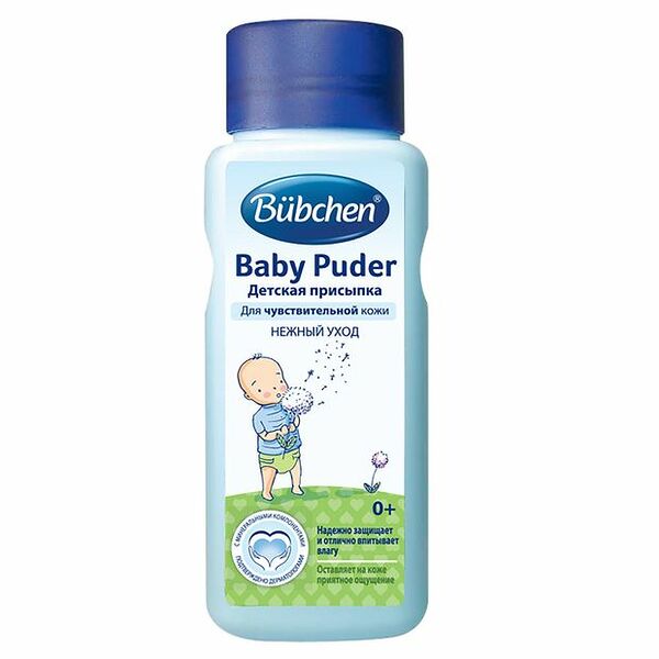 Присыпка детская Bubchen Нежный уход для чувствительной кожи 100 г