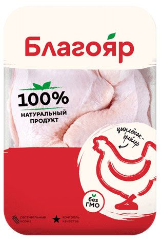 

Окорочок Цыпленка-бройлера Благояр вес