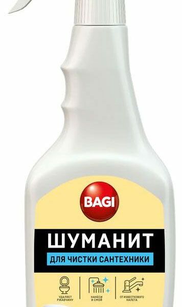 Средство Bagi для чистки сантехники Шуманит 500 мл