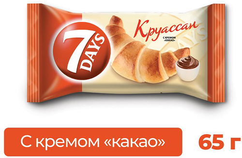 

Круассан 7 Days с кремом какао 65 г