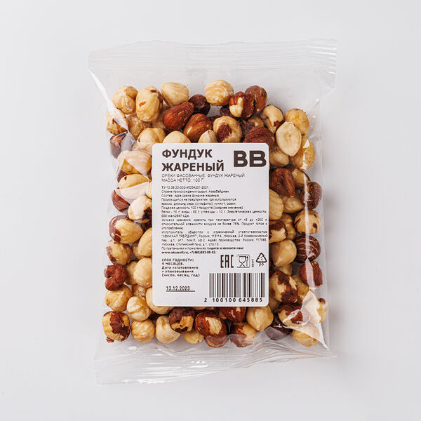 Фундук жареный