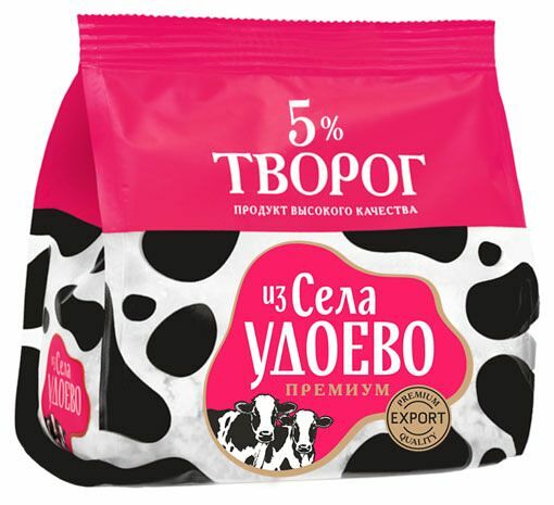 Творог Из Села Удоево 5%, 315 г