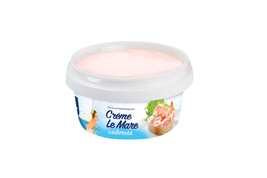 

Паста Балтийский Берег Creme le Mare из морепродуктов сливочная 150 г