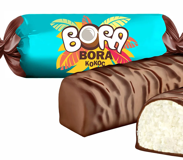 Конфеты  Bora-Bora Кокос глазированные вес