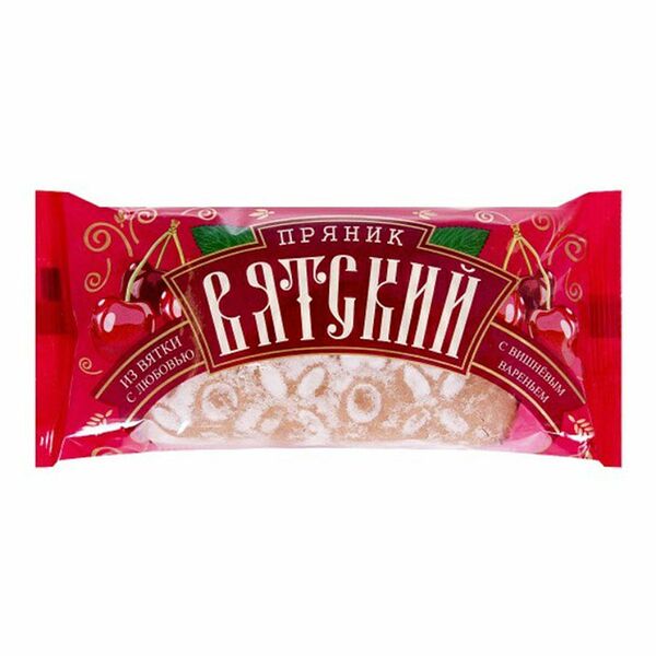 Пряник Вятский с вишневым вареньем 120 гр