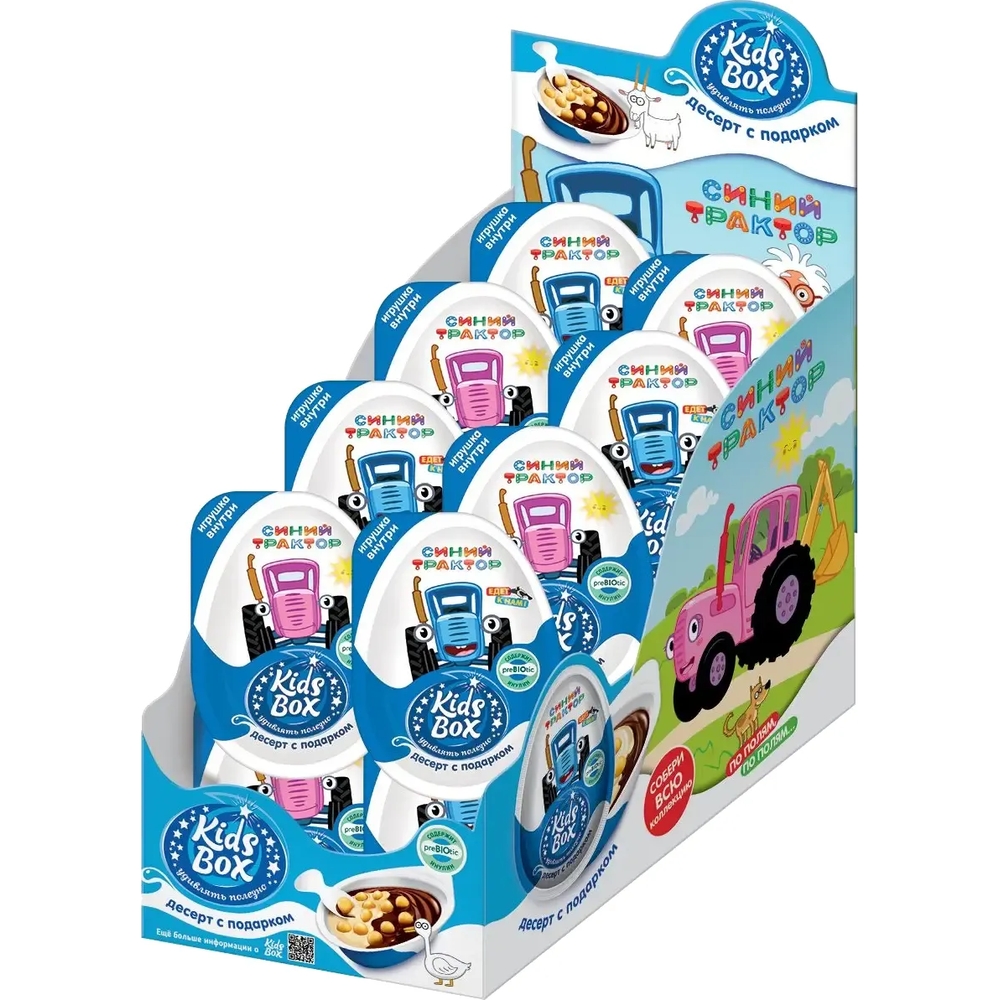 

Десерт Конфитрейд Kids Box с подарком 1 шт. 20 г в ассортименте