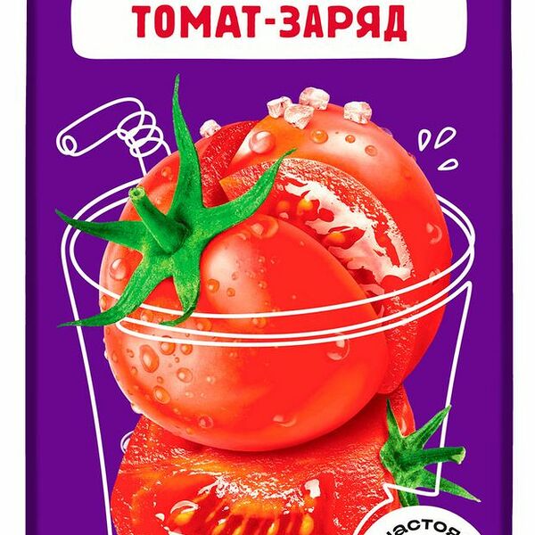 Нектар Моя семья Томат-заряд томатный с солью 950 мл