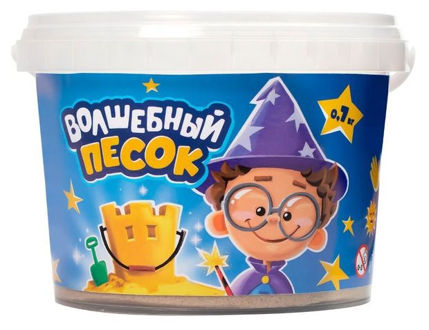 

Набор игровой Волшебный песок Кинетический, ведерко, в ассортименте 700 г