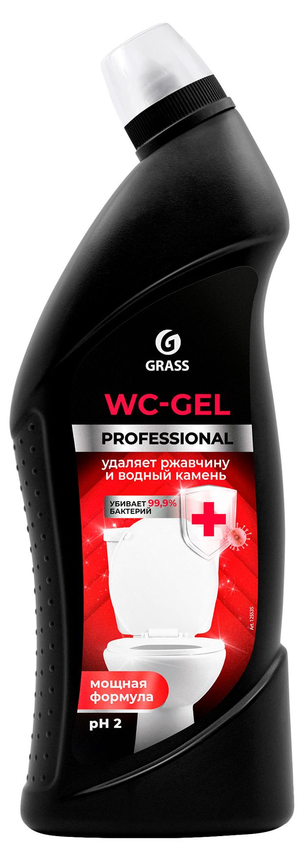 

Чистящее средство для сантехники Grass WC-gel Professional от ржавчины 750 мл