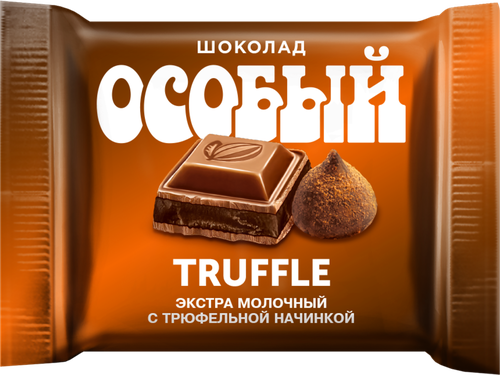 

Шоколад экстрамолочный Фабрика имени Крупской Особый с трюфельной начинкой 82 г