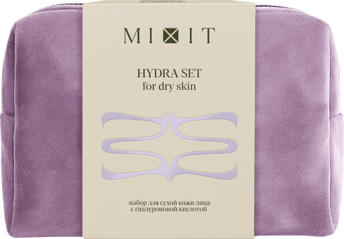 

Набор подарочный Mixit Hydra: пенка 150 мл, тоник 150 мл, крем для сухой кожи 50 мл