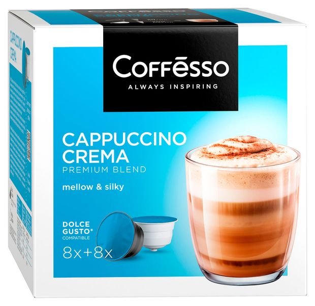 

Кофе в капсулах Coffesso Сappuccino Crema 16 шт. х 12 г