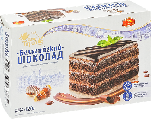 

Торт День торта Бельгийский шоколад 420 г