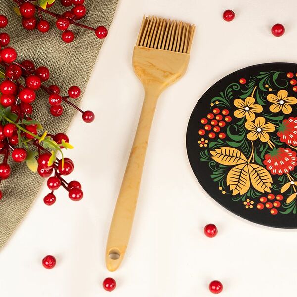 Кисточка кулинарная, O'Kitchen, 24 см, в ассортименте