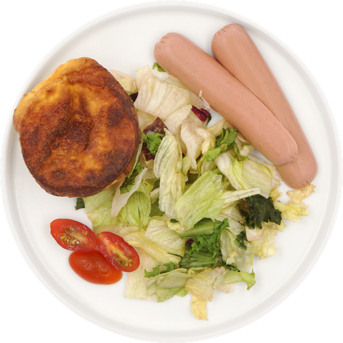 

Омлет Классический с сосиской 160 г