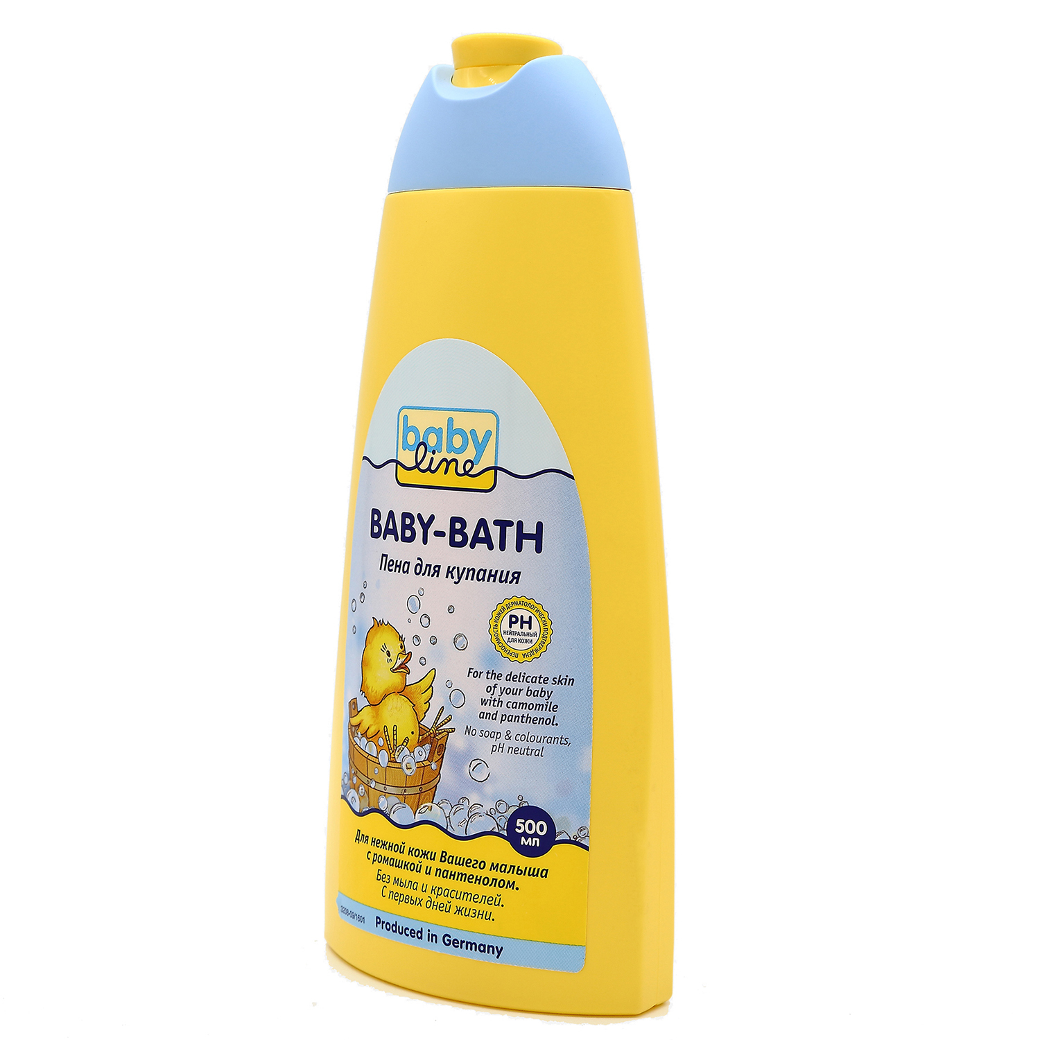 

Пена для купания Babyline с ромашкой и пантенолом 500 мл