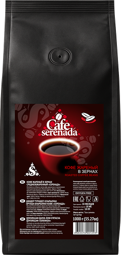 Кофе зерновой Lebo Серенада среднеобжаренный 1 кг