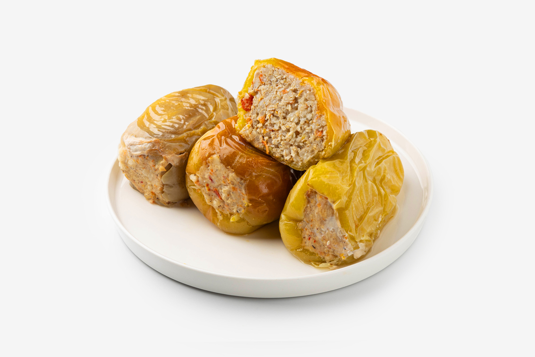 

Перец фаршированный с цыпленком-бройлером замороженный 1 кг