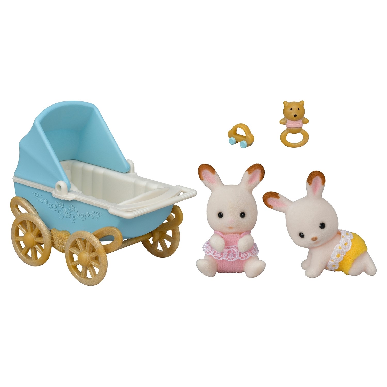 

Игровой набор Sylvanian Families Двойняшки в коляске