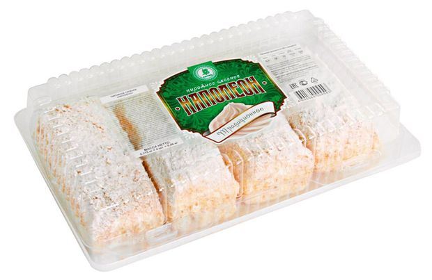 

Пирожное слоеное Ситно Наполеон 460 г