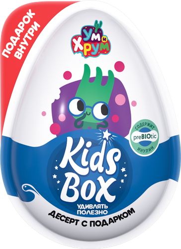 

Десерт сахаристый Kids Box Ум и Хрум с подарком 1 шт. 20 г в ассортименте