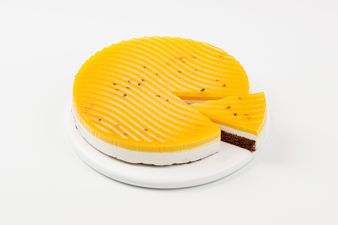 

Торт муссовый "Маракуйя-делюкс" зам. 1,2 кг(Продукт замороженный)