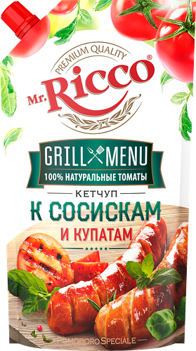 Кетчуп Mr.Ricco К сосискам и купатам 300 г