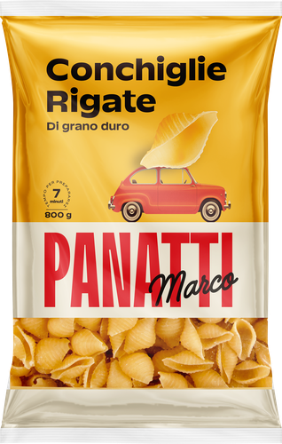 

Макароны MARCO PANATTI Ракушки группа А высший сорт