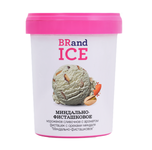 

Мороженое BRandICE миндально-фисташковое 500 г