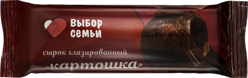 

Сырок творожный Выбор семьи глазированный картошка 5% 40 г