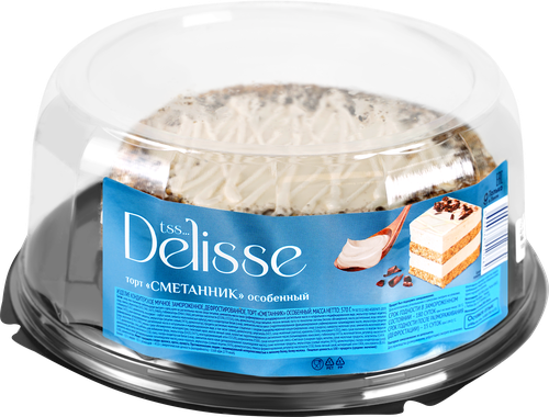 

Торт Delisse Сметанник особенный 570 г