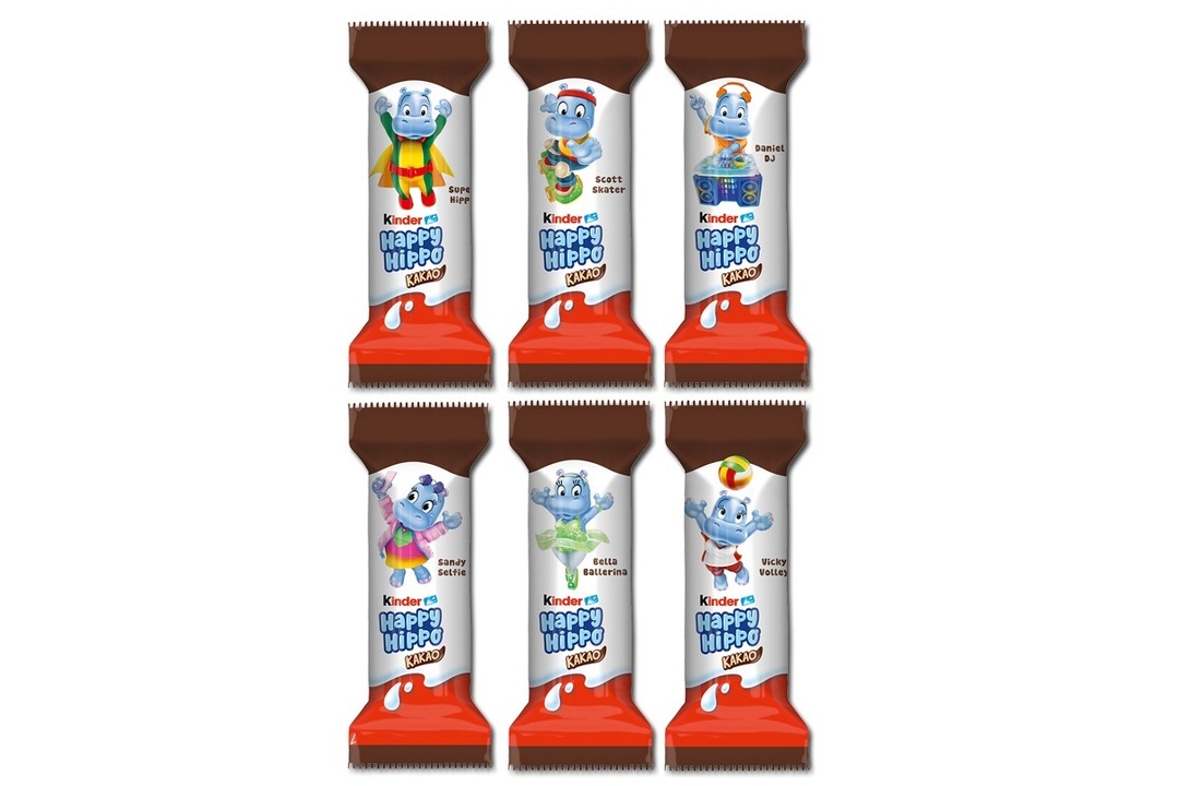 

Вафли Kinder Happy Hippo 20.7 г дизайн упаковки в ассортименте 1 шт.