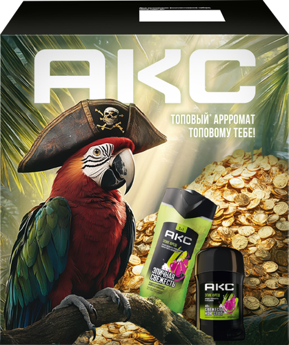 

Набор Акс Эпик Фреш: Дезодорант-карандаш 50 мл, Гель для душа 3 в 1 250 мл