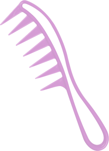 

Расческа Zinger Mix Color гребень для волос 1 шт в ассортименте