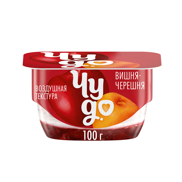 Десерт творожный Чудо Вишня-Черешня 4% 100 г