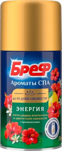 

Освежитель воздуха Бреф Ароматы СПА Энергия 250 мл