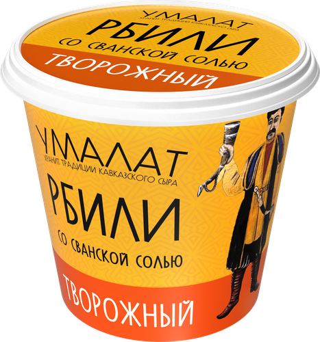 

Сыр творожный Умалат Рбили со сванской солью 60% 130 г