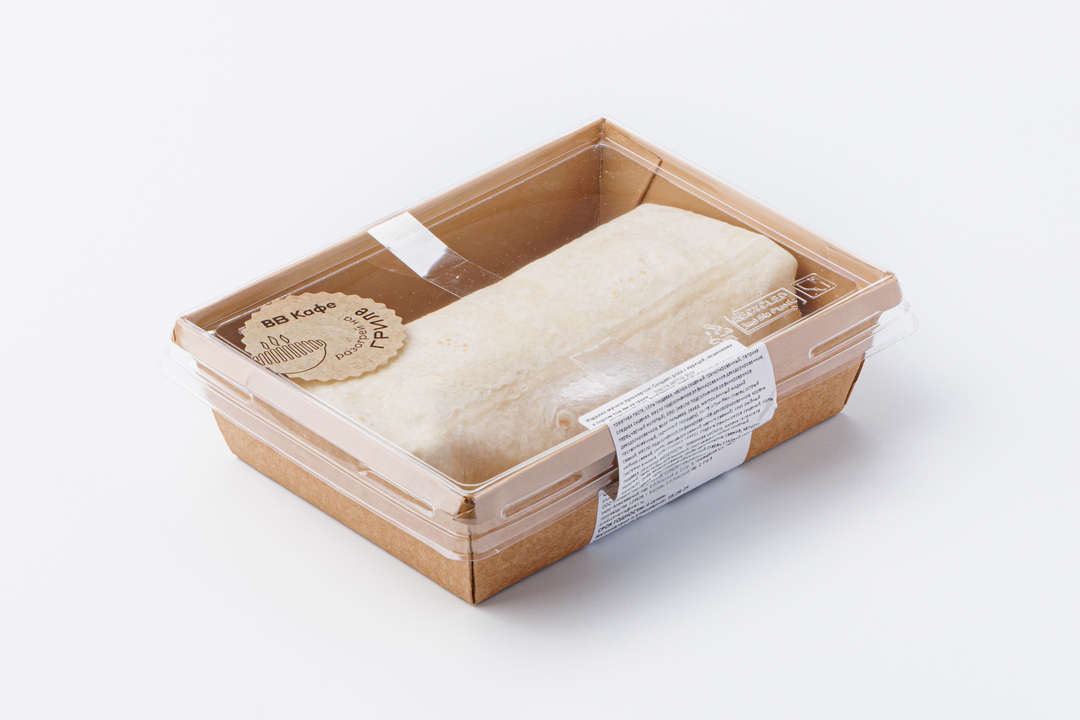 

Сэндвич ролл ВкусВилл с курицей, вешенками и соусом том ям на гриле, кафе, разогрето 200 г