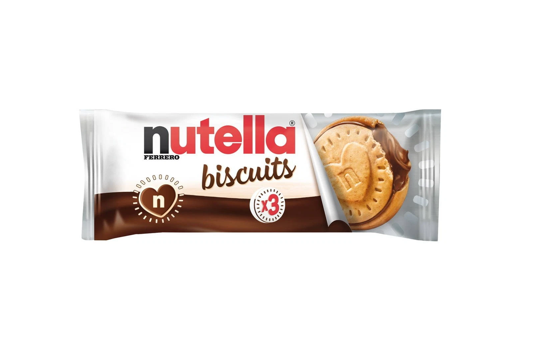 

Печенье Nutella Biscuits с шоколадной начинкой 41.4 г