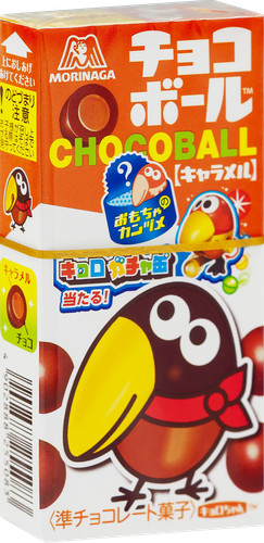 

Шарик шоколадный Morinaga Chocoball карамель в шоколадной глазури 28 г