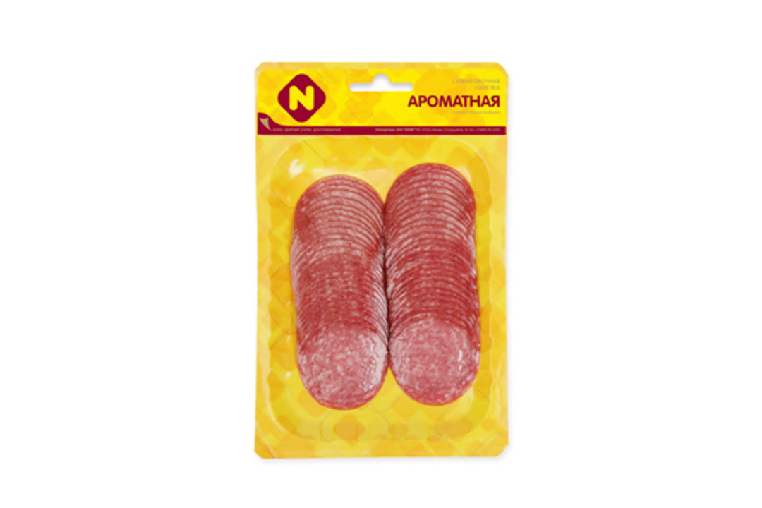 

Колбаса сырокопчёная Останкино Ароматная нарезка 100 г