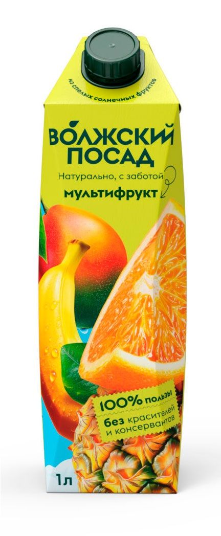 

Нектар Волжский Посад Мультифрукт 1 л