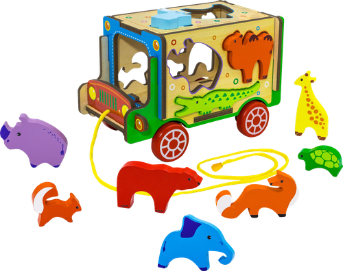 

Каталка Alatoys на веревочке