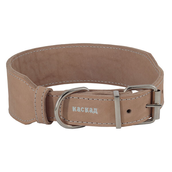 Ошейник Каскад переменной ширины для собак слоновая кость ширина 3 см обхват шеи 30-38 см